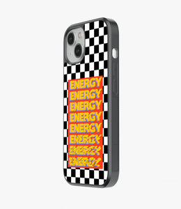 Checkered Energy Glass Case