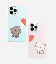 Load image into Gallery viewer, Cute Cat Love Couple Case
