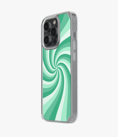 Y2K Minty Fresh Spiraling Silicone Case