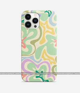 Abstract Tropical Swirl Phone Case