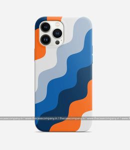 Abstract Wavy Stripes Phone Case