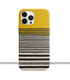 Abstract Yellow Geomatric Phone Case
