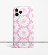 Load image into Gallery viewer, Aesthetic White/Pink Daisy Floral Case
