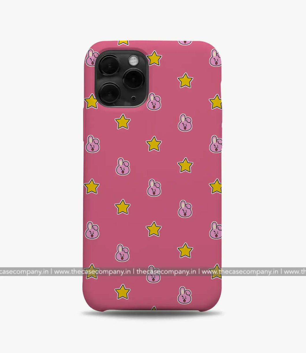 Bt21 Cooky Pink Print Phone Case