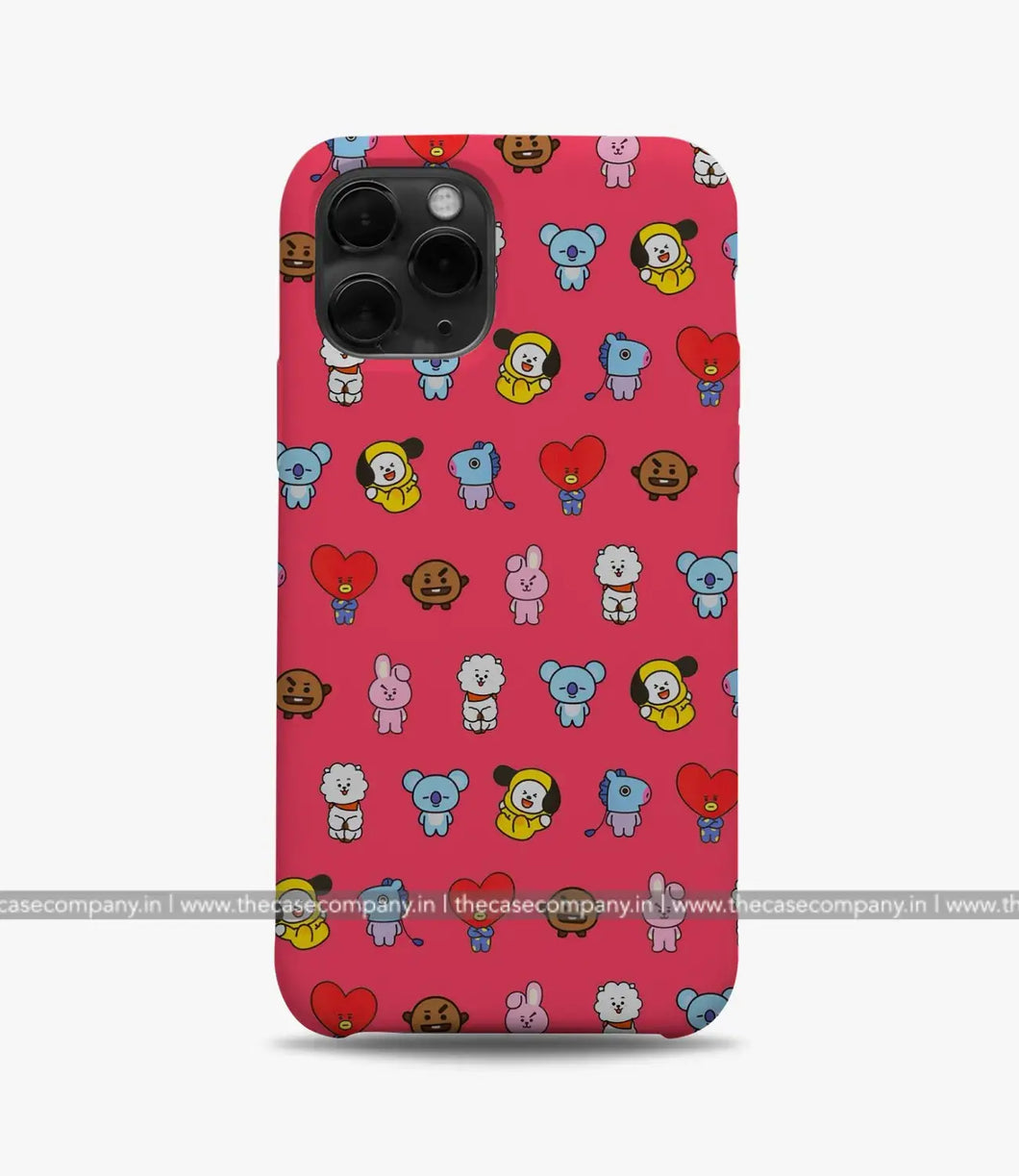 Bt21 Merch Print Phone Case