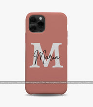 Load image into Gallery viewer, Personalized Monogram Letter Phone Case

