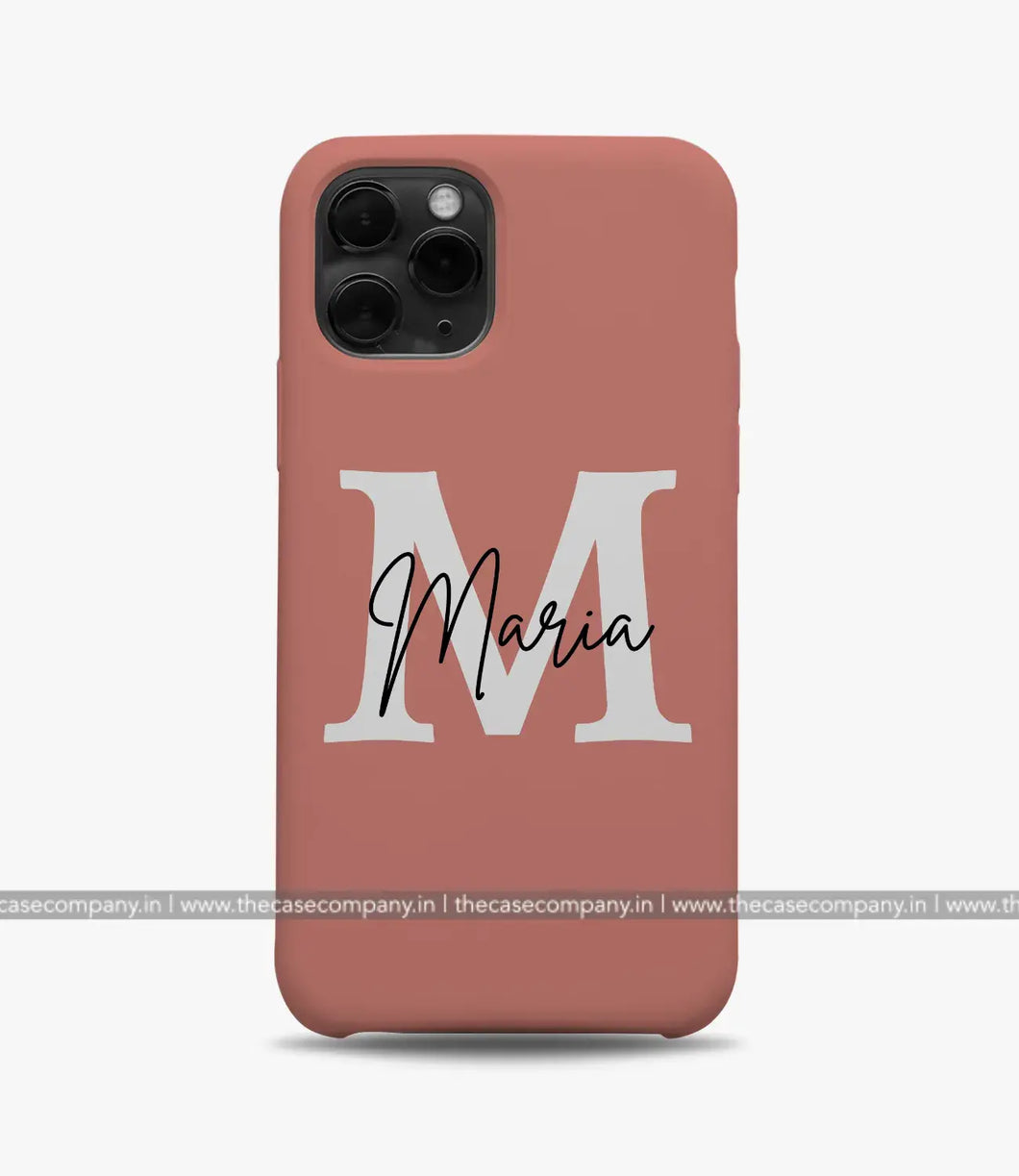 Personalized Monogram Letter Phone Case