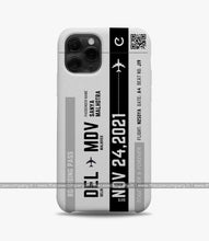 Load image into Gallery viewer, Travel City Boarding Pass Matte Case
