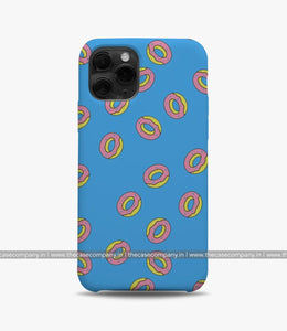Blue Donut Phone Case