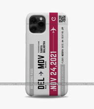 Load image into Gallery viewer, Travel City Boarding Pass Matte Case
