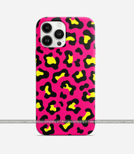 Load image into Gallery viewer, Bright Pink Leopard Print Phone Case
