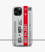 Load image into Gallery viewer, Travel City Boarding Pass Matte Case
