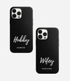 Hubby & Wifey Couple Phone Case
