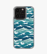 Load image into Gallery viewer, Cat Waves Pattern Silicone Case
