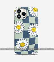 Load image into Gallery viewer, Chamomile Flowers Trippy Checkered Case
