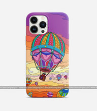 Load image into Gallery viewer, Couple In Hot Air Balloon Phone Case
