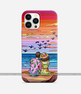 Couple On Vacation Phone Case