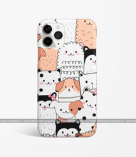 Load image into Gallery viewer, Cute Animals Doodle Phone Case
