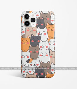 Cute Kitten Doodle Phone Case