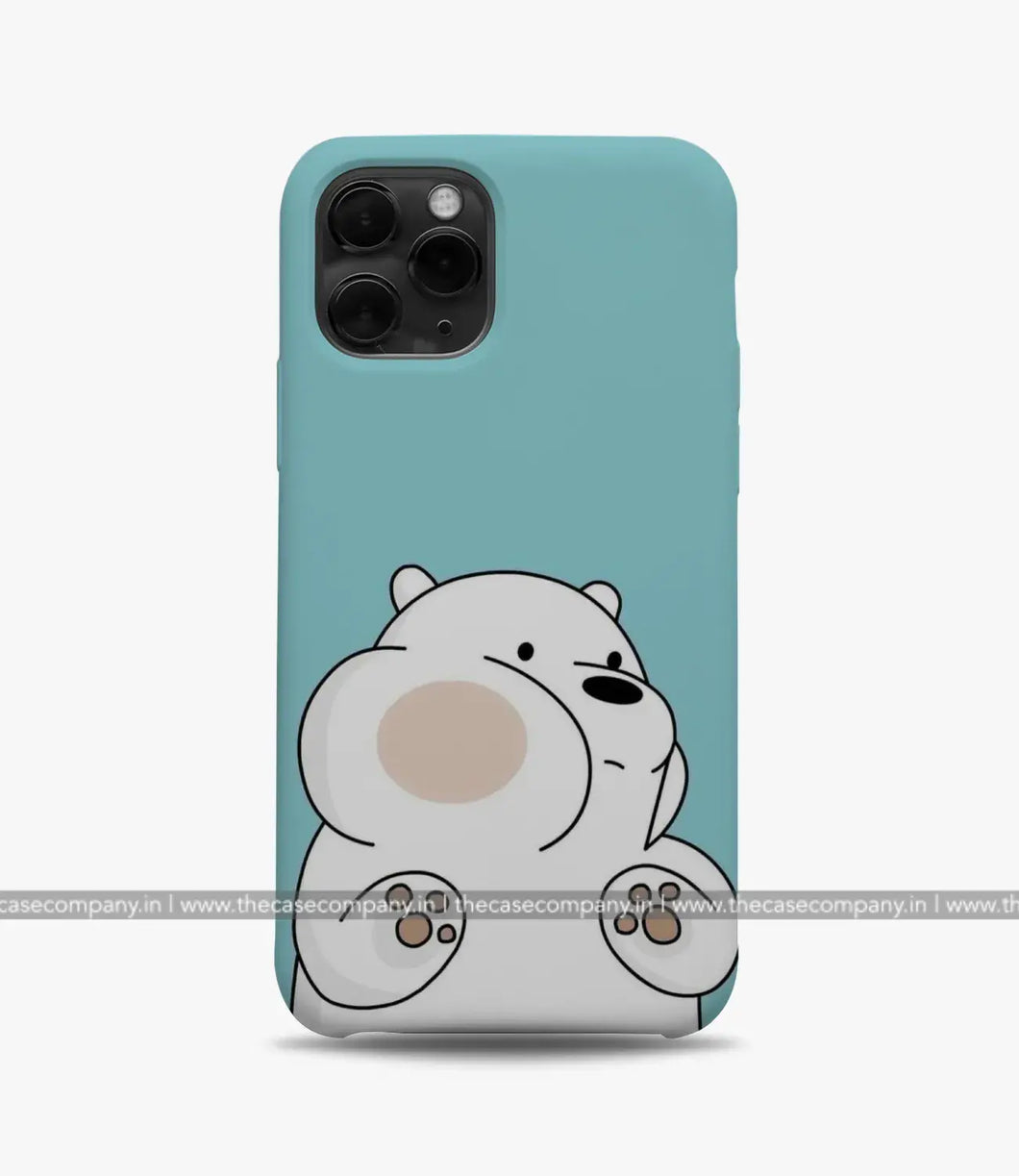 Cute White Bear Phone Case