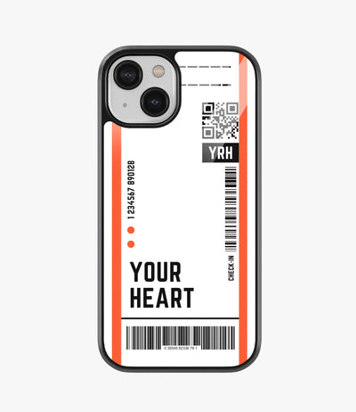 Mini Boarding Pass Glass Case