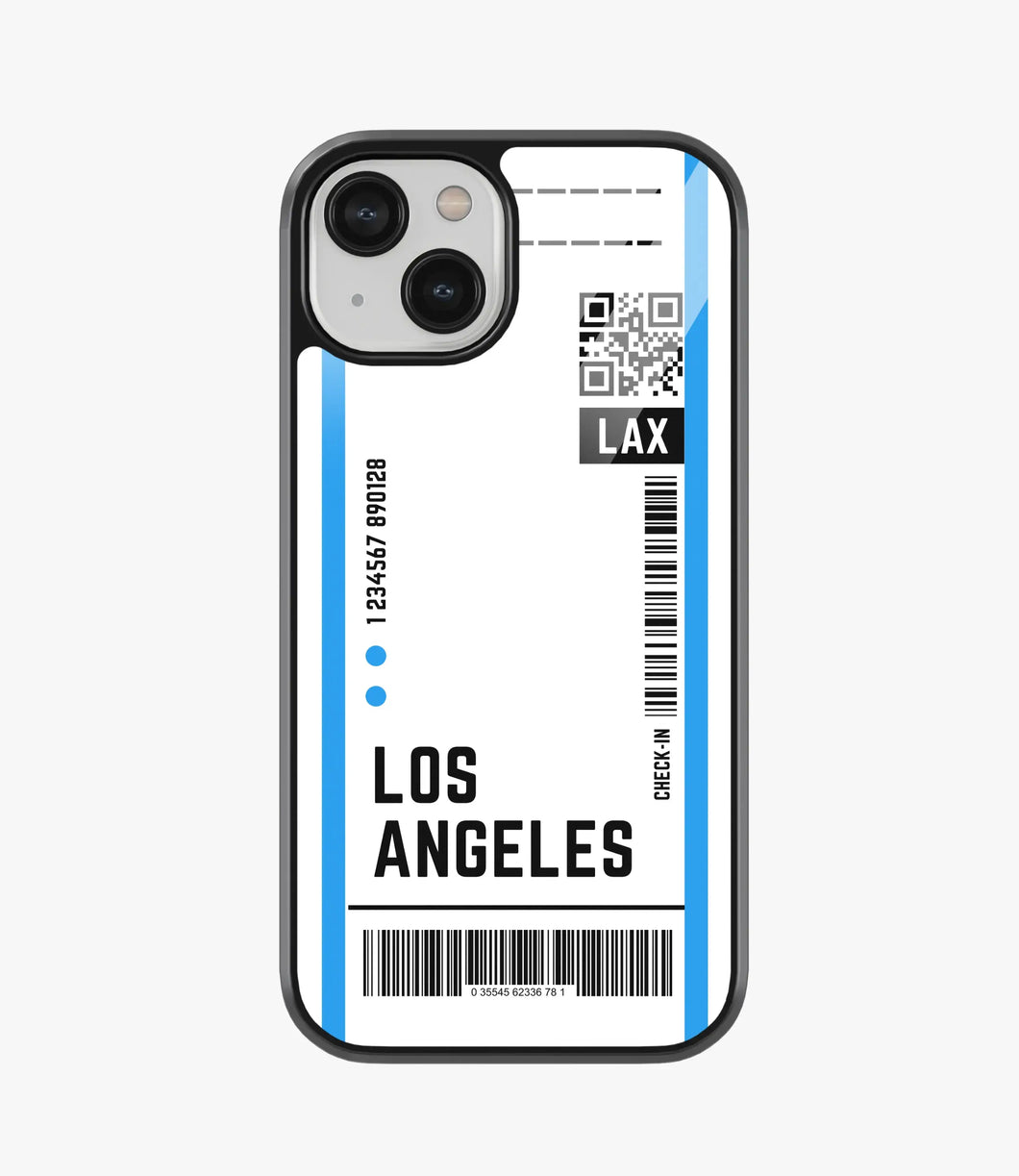 Mini Boarding Pass Glass Case