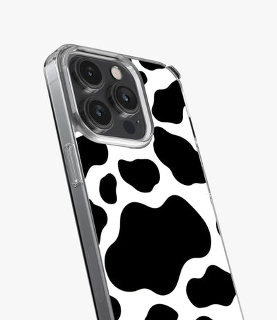 Y2k Cow Print Green Silicone Case