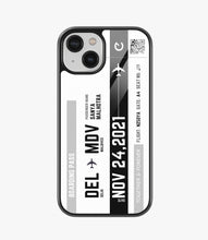 Load image into Gallery viewer, Travel City Boarding Pass Glass Case
