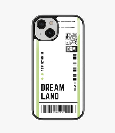 Mini Boarding Pass Glass Case