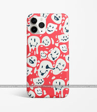 Load image into Gallery viewer, Distorted Smileys Doodle Phone Case
