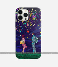 Load image into Gallery viewer, Fireworks &amp; Love Phone Case
