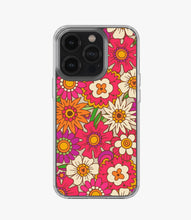 Load image into Gallery viewer, Flower Power 60s Floral Silicone Case
