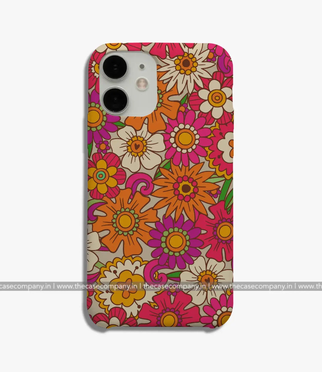 Flower Power 60S Floral Phone Case 1