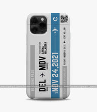 Load image into Gallery viewer, Travel City Boarding Pass Matte Case
