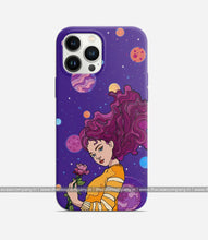 Load image into Gallery viewer, Girl Holding Rose Phone Case
