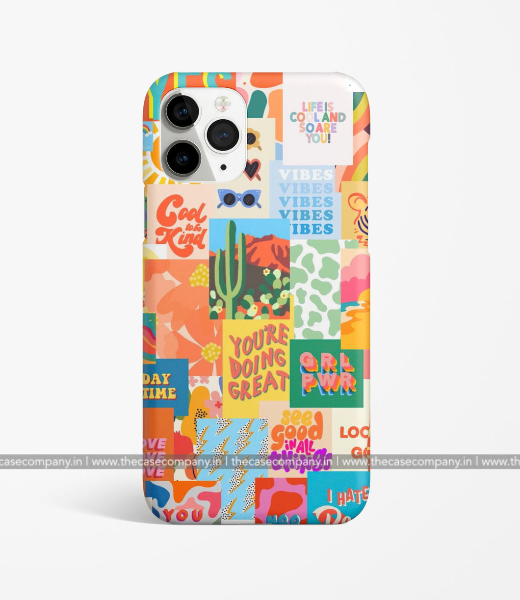Girl Power Aesthetic Collage Phone Case