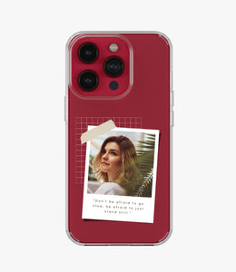 Go Slow Aesthetic Polaroid Case