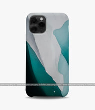 Load image into Gallery viewer, Green Stone Marble Print Case
