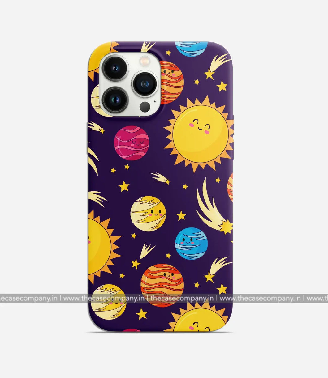 Happy Planets Phone Case