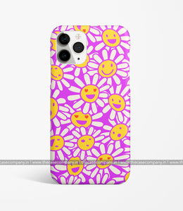 Happy Smiley Floral Phone Case
