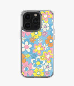 Hippie Flowers Floral Silicone Case