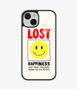 Lost Happiness Glass Case