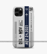 Load image into Gallery viewer, Travel City Boarding Pass Matte Case
