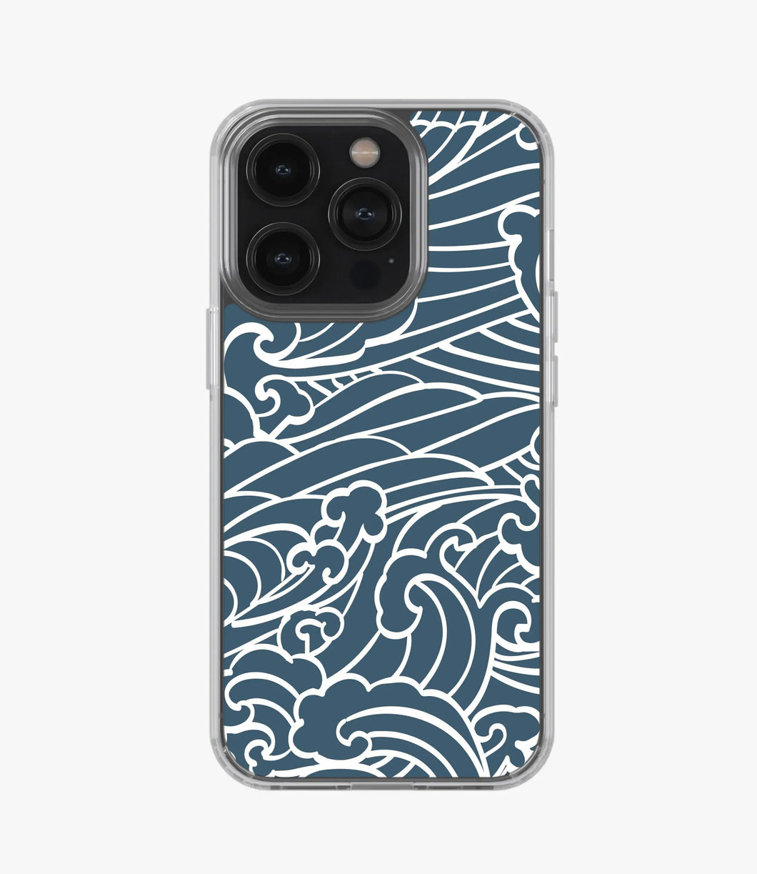 Ocean Waves Pattern Silicone Case