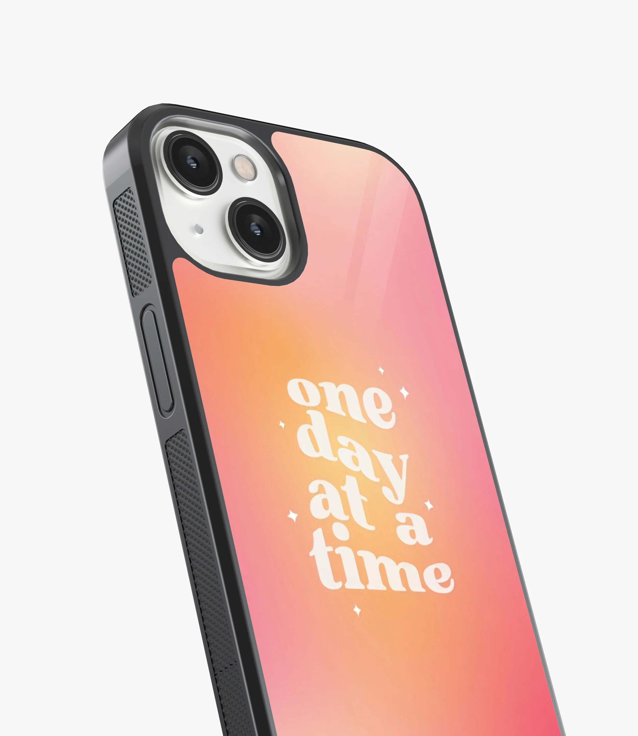 One Day At A Time Glass Case