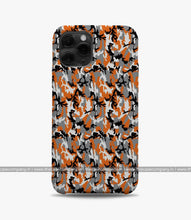 Load image into Gallery viewer, Orange Camo Phone Case
