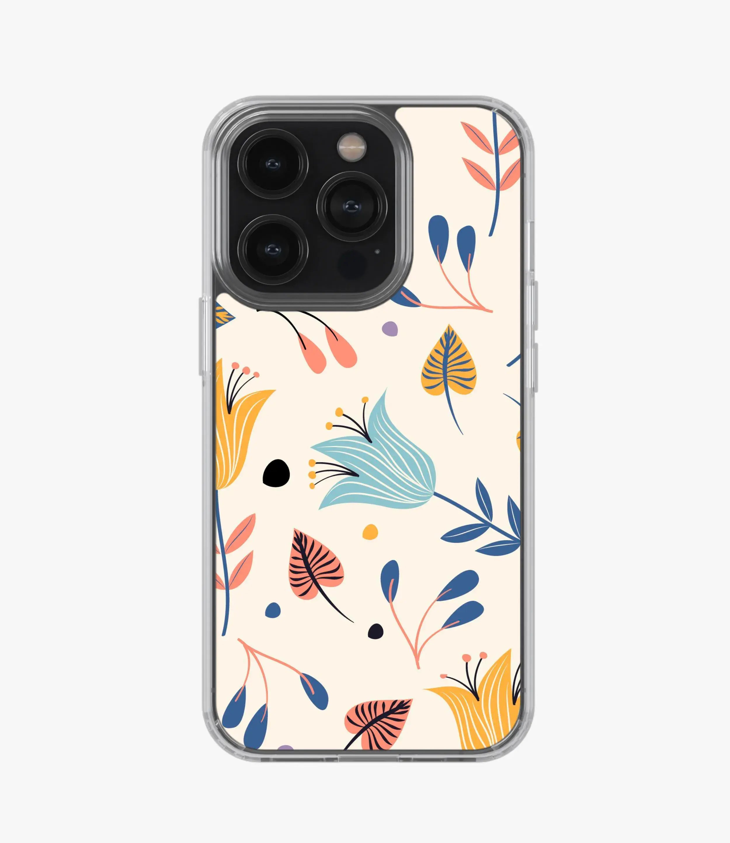 Out and About Floral Silicone Case