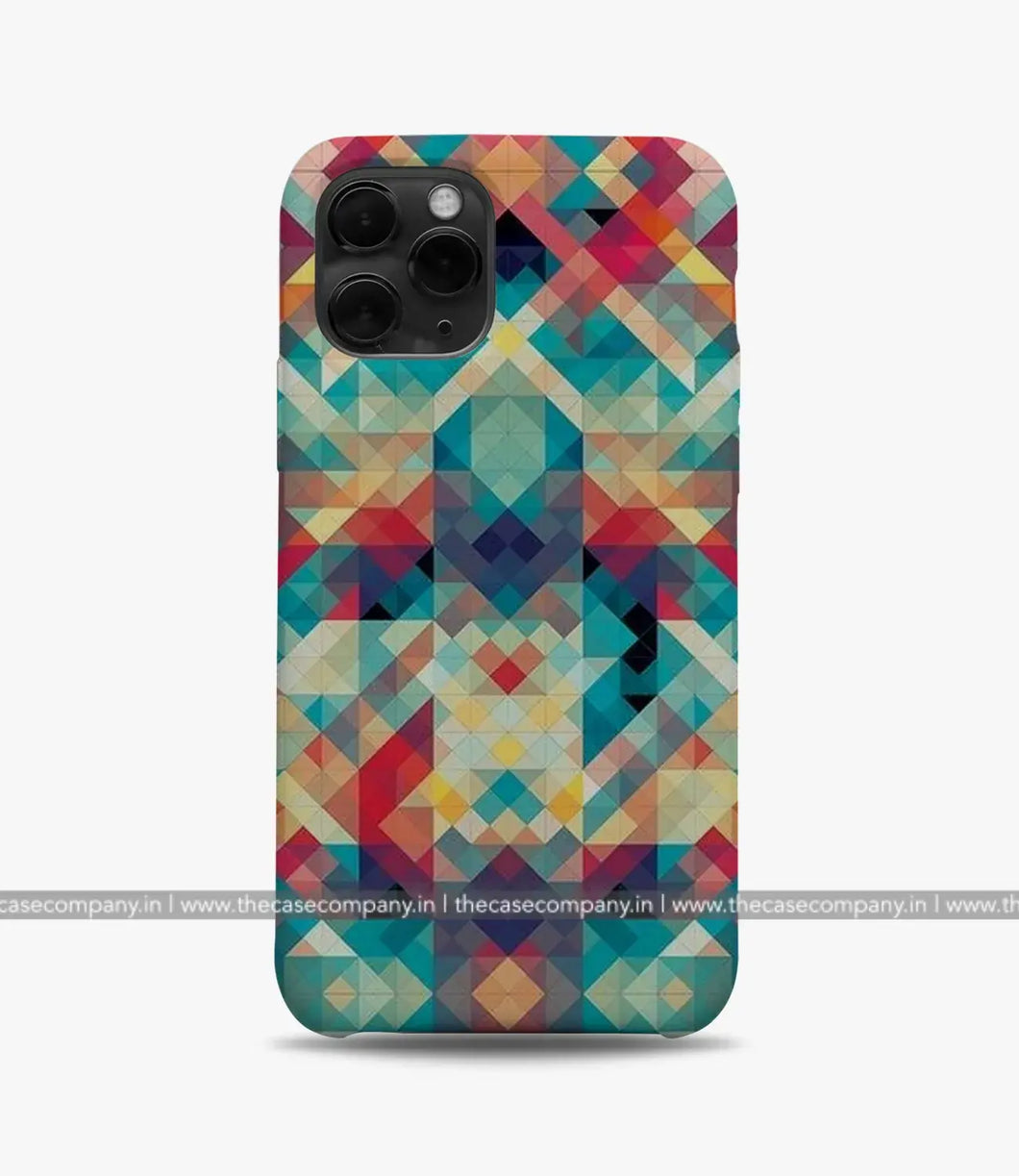 Abstract Criss Cross Phone Case