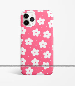 Pink Daisy Pattern Floral Phone Case