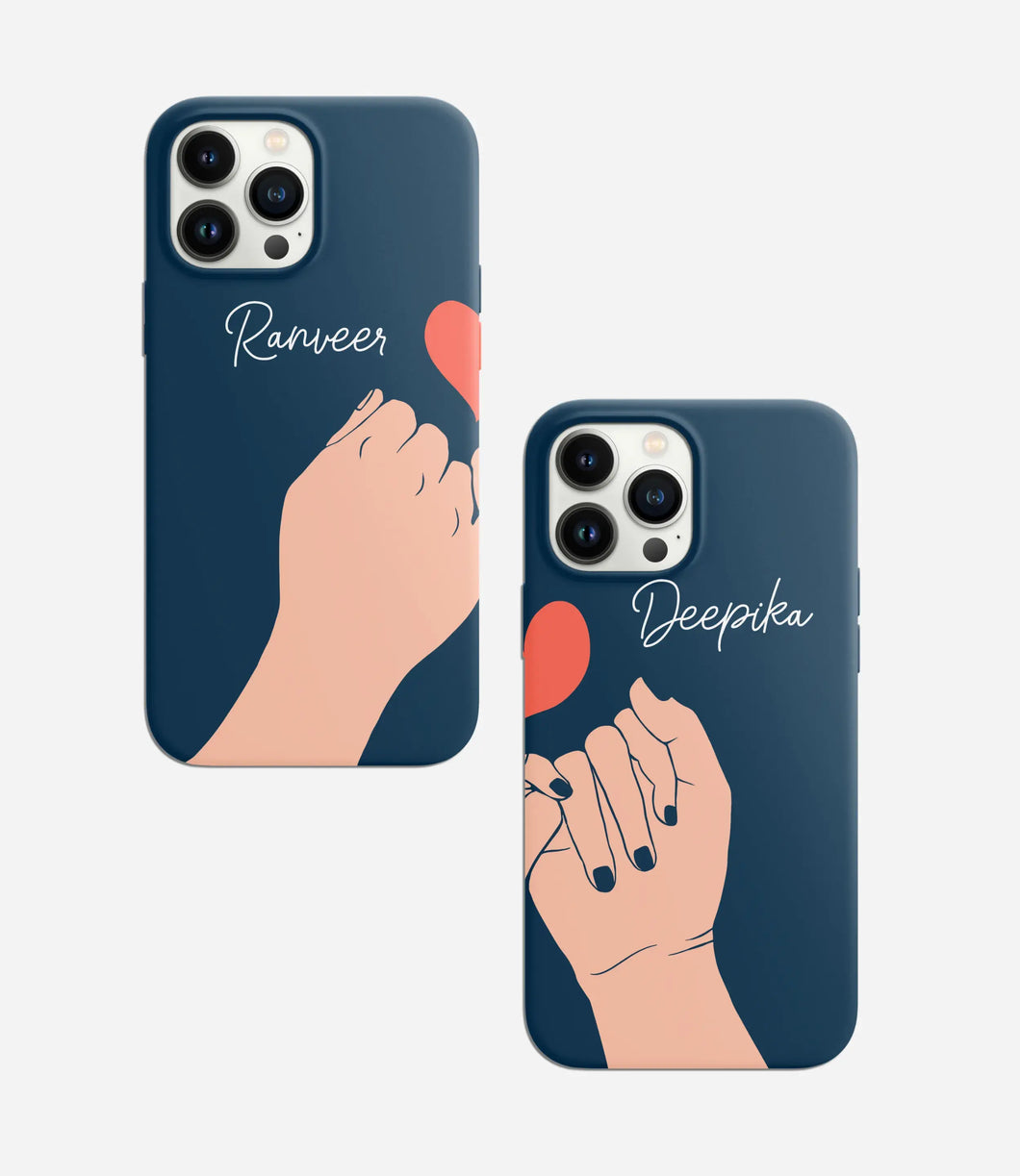 Pinky Promise Couple Case
